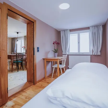 アパート Mina Stadtwohnung Im Juedischen Viertel *